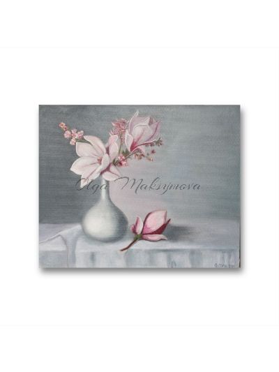 Magnolia In The Vase