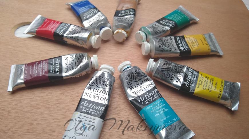 Oil Paints. Water-Mixable Oil Paints